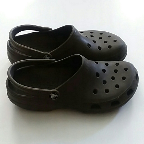 CROCS Other - CROCS Chocolate Brown Men Size 8 Women Size 10